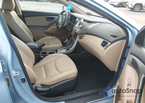 2013 Hyundai Elantra Limited z USA, uszkodzony, nr VIN KMHDH4AE1DU592661